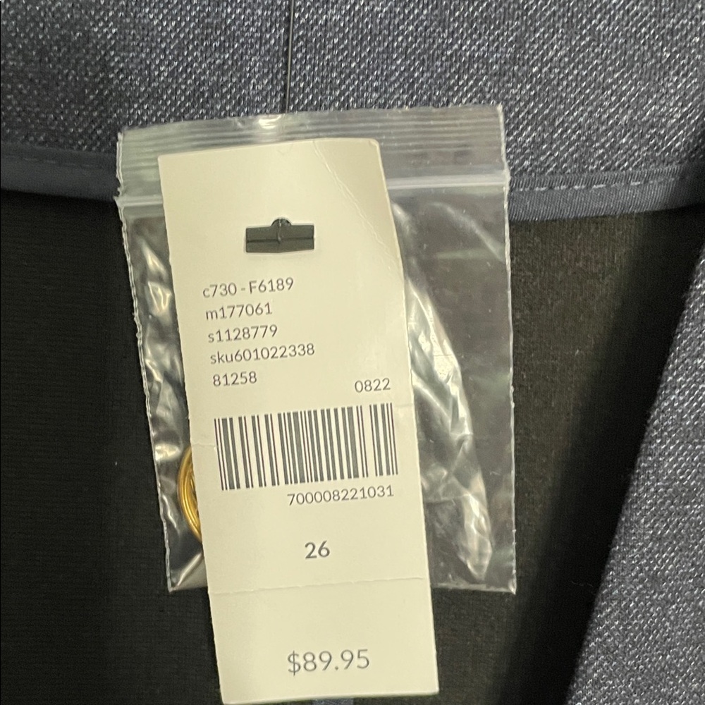 Lane Bryant Dark Blue Blazer with Gold Buttons - Picture 3 of 11